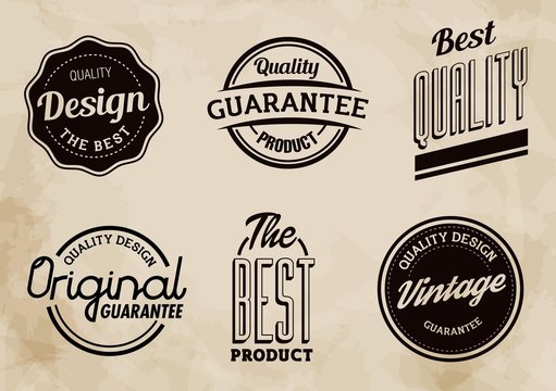 Vintage Vector Labels Collection