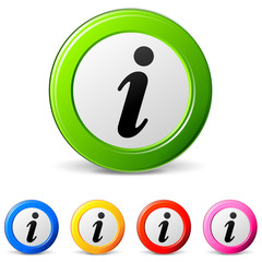 Sticker - information icons