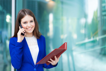 Sticker - Businesswoman portrait