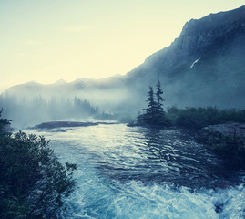 Canvas Print - Glacier Park