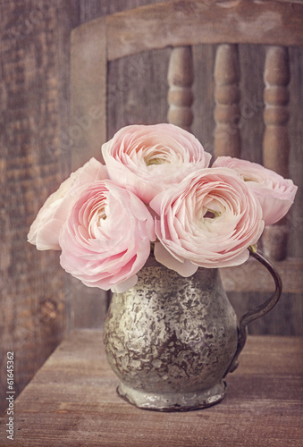 Naklejka na szybę Ranunculus flowers