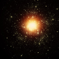 black background