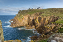 View Of Lands End Cornwall