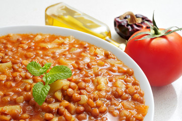 Wall Mural - lentil stew