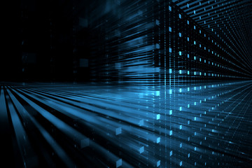 Aufkleber - Abstract business science or technology background
