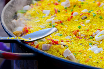 Wall Mural - paella