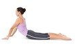 © WavebreakMediaMicro - Side view of a fit young woman doing the cobra pose