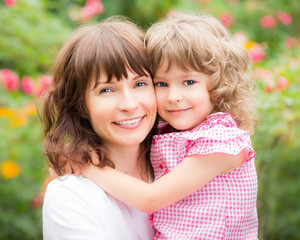 Wall Mural - Mother and child