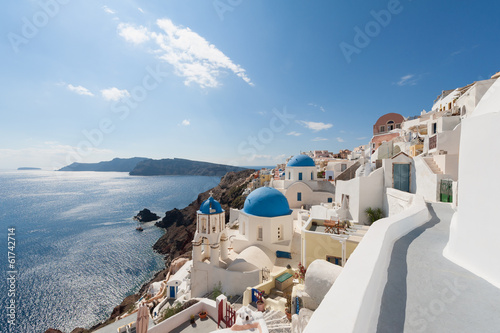 Naklejka na szybę Oia Santorini Greece