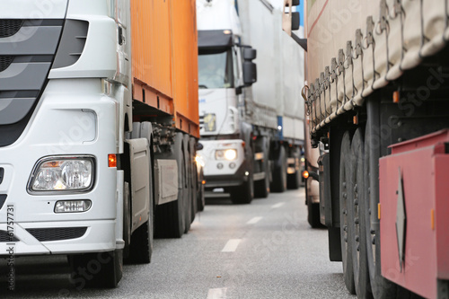 Fotografia  Lkw-Stau_2