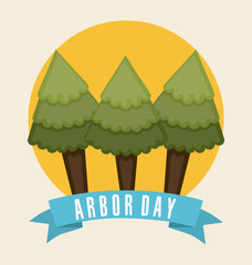 Wall Mural - arbor day