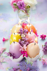 Wall Mural - Easter candles