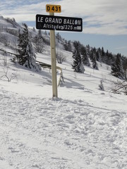 Le Grand-Ballon - massif des Vosges (Alsace)