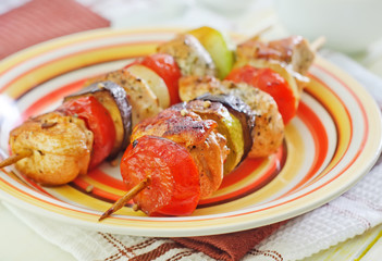 Poster - meat kebab