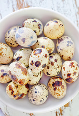 Wall Mural - quail eggs