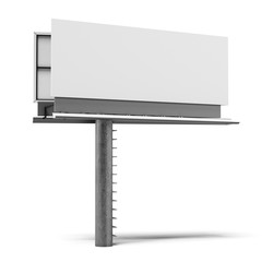 Wall Mural - Blank billboard isolated