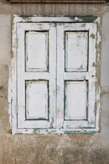 Ancient window wooden texture background