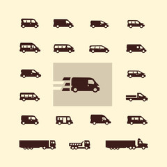 Transportation. Vector format