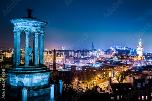 Night view from Calton Hill...