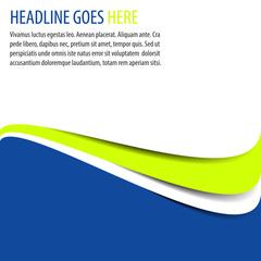 Poster - Vector of abstract background