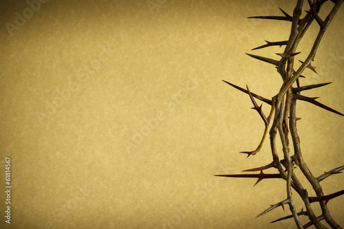 Fotografía Crown Of Thorns Represents Jesus Crucifixion on Good Friday