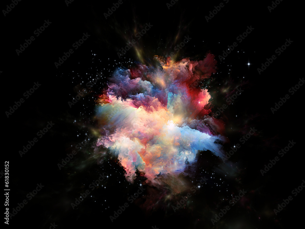 Astral Nebula - obrazy, fototapety, plakaty 