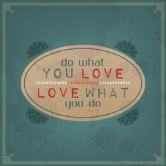 Wall Mural - Do what you love