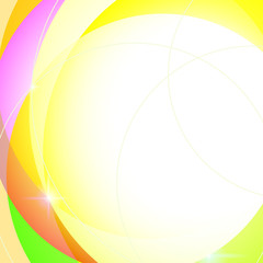 Poster - Abstract Circles Background