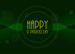 special St.Patrick's day background,vector design, EPS10