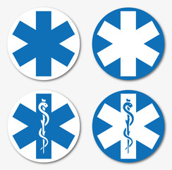 Sticker - Logo ambulance.