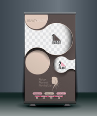 Wall Mural - Beauty Care Roll Up Banner Design