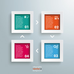 Wall Mural - rectangles e-commerce template