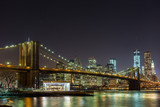 Fototapeta  - Brooklyn Bridge and New York City