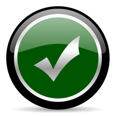 Fototapete - accept icon