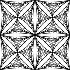 Poster - Seamless Abstract Hand Drawn Vector Pattern