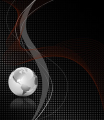 Poster - Futuristic abstract background