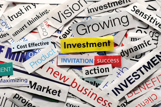investment  collage