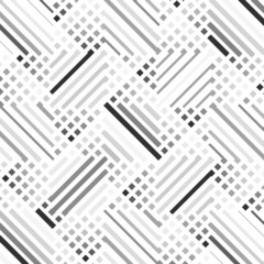 Wall Mural - vector seamless pattern stylish modern texture repeating geometr