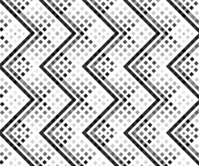 Wall Mural - seamless repeating geometric stylish texture vector
