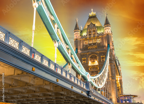 Nowoczesny obraz na płótnie Tower Bridge
