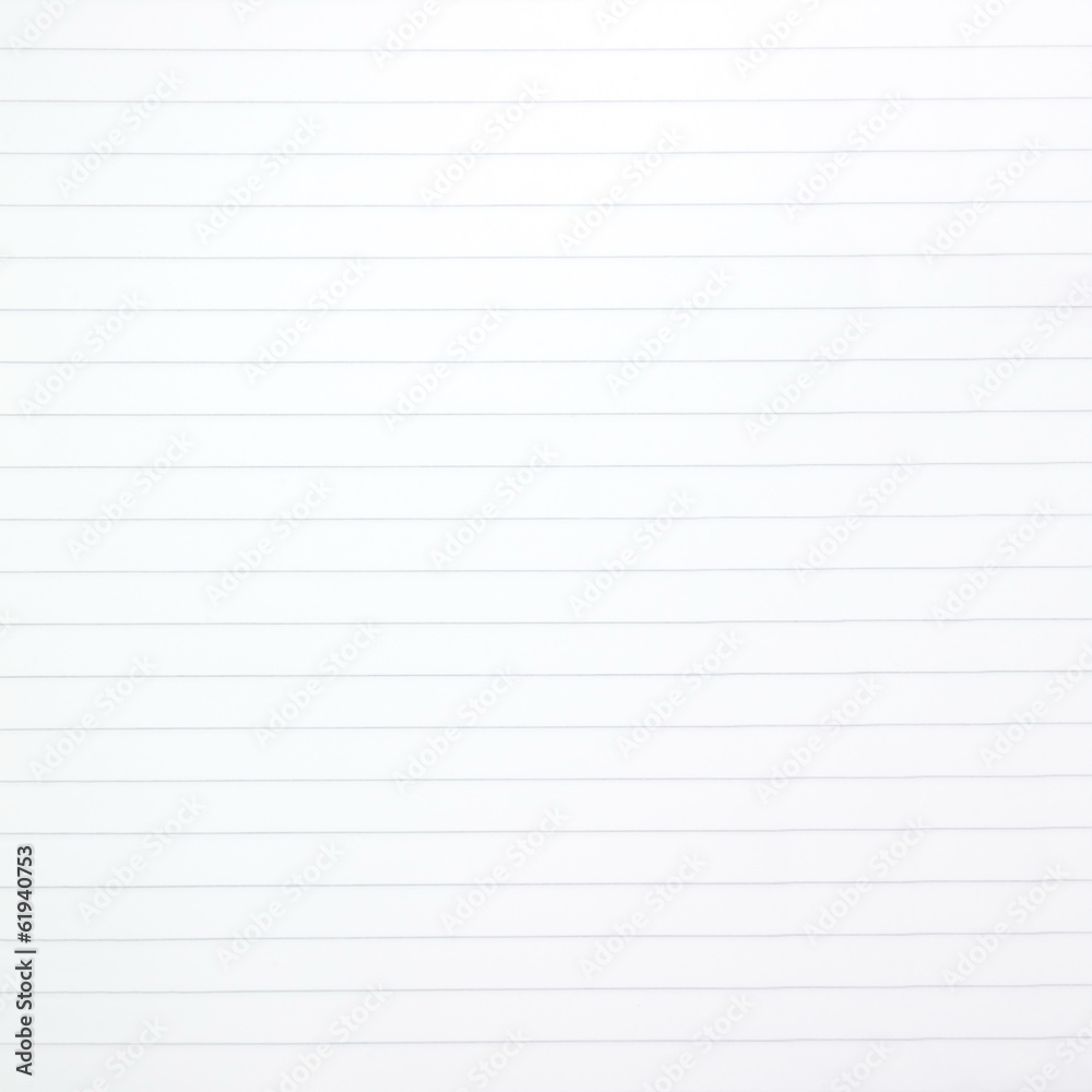 detailed lined notebook paper for background and texture - obrazy, fototapety, plakaty 