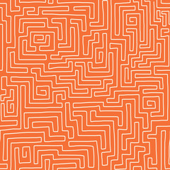 Aufkleber - Seamless abstract pattern