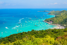 Koh Larn Island Tropical Beach In Pattaya City Thailand
