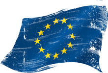 European Grunge Flag