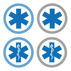 Sticker - Logo ambulance.