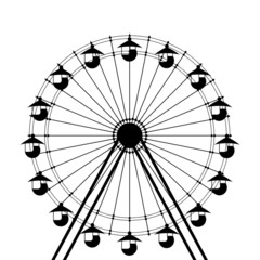 Ferris wheel icon