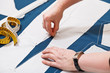 © vvoe - drawing of pattern for cutting clothes