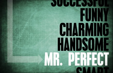 Wall Mural - Mr. Perfect