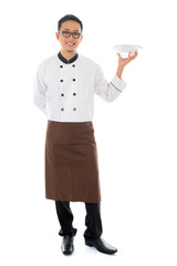 Poster - Asian male chef