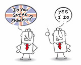 Fototapeta Psy - Do you speak english